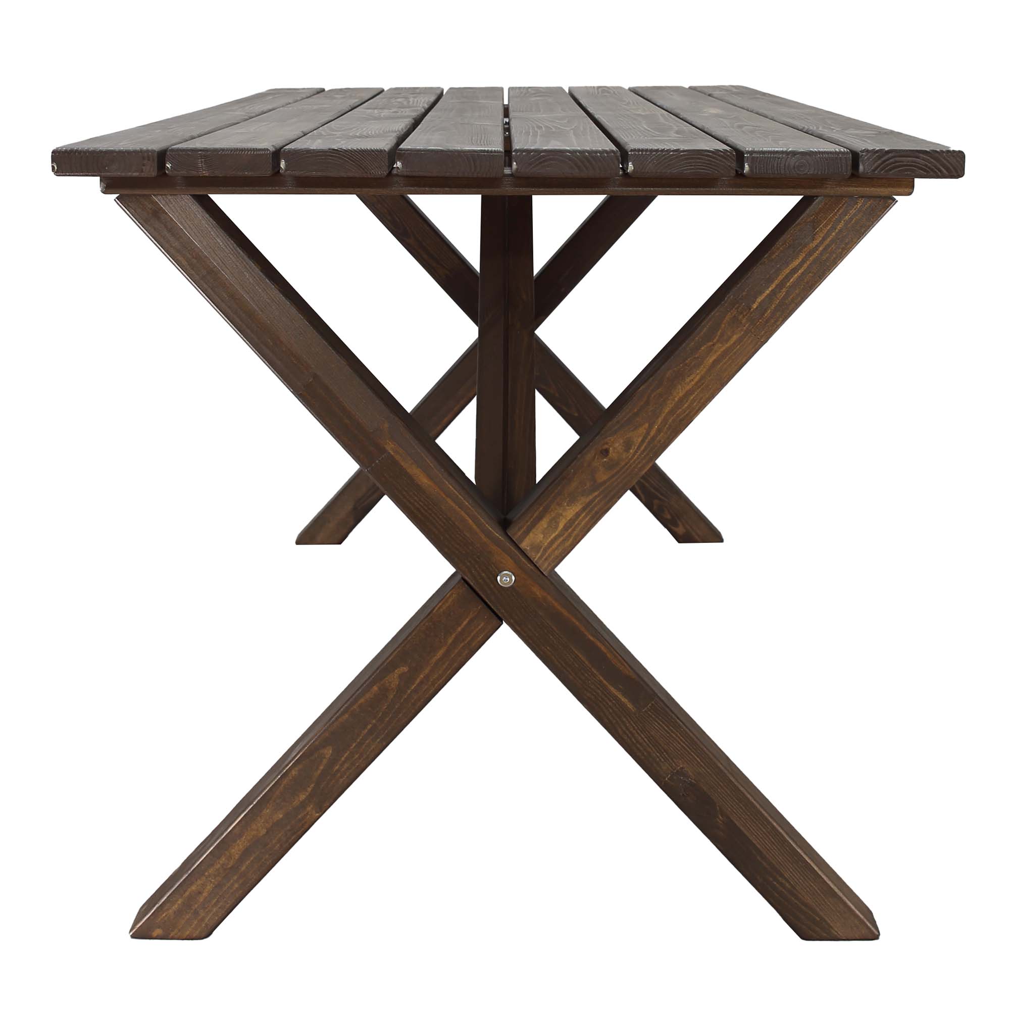 Matgrupp Utomhus Baltic Garden 150 cm bord & 4 Belize grå stolar