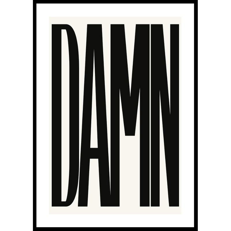 Poster Gallerix Damn