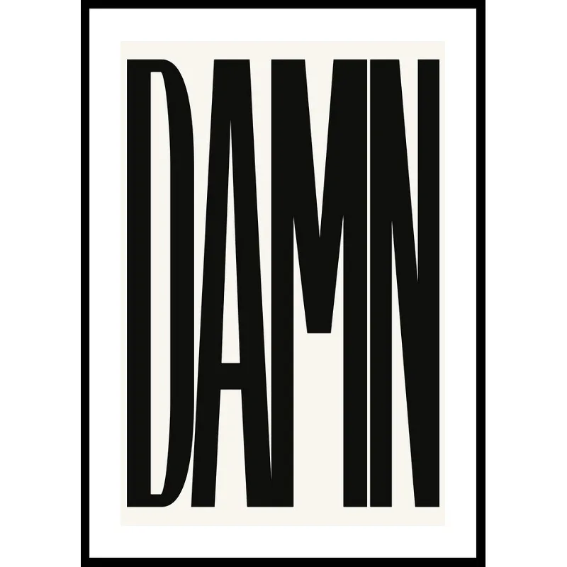 Poster Gallerix Damn