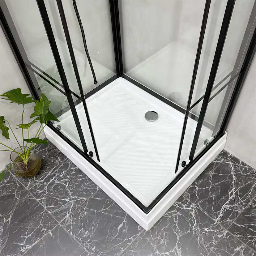 Duschkabin Bathlife Betrakta 80X80 Rak Klarglas