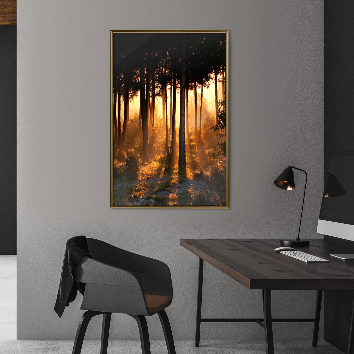 Poster Artgeist Affisch Honey Forest