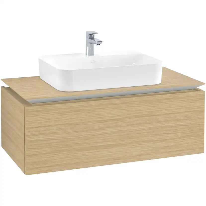 Tvättställsskåp Villeroy & Boch Legato Kompakt med 1 Låda för Ytmonterat Tvättställ från Finion & Memento