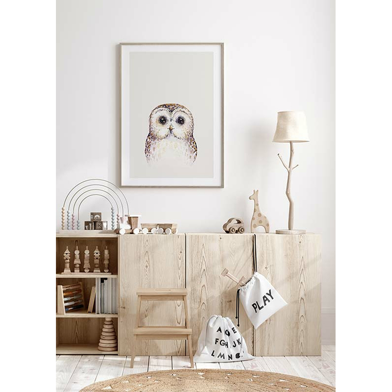 Poster Gallerix Peekaboo Owl