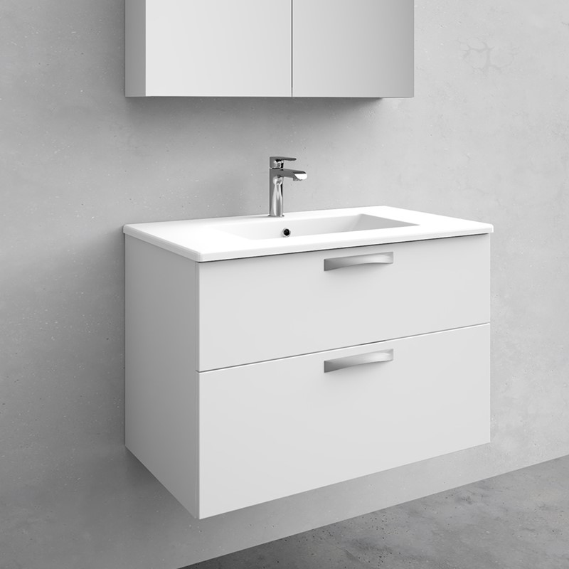 KOMMOD CITY VIT MATT 800 Matt Vit, Bredd: 800 mm