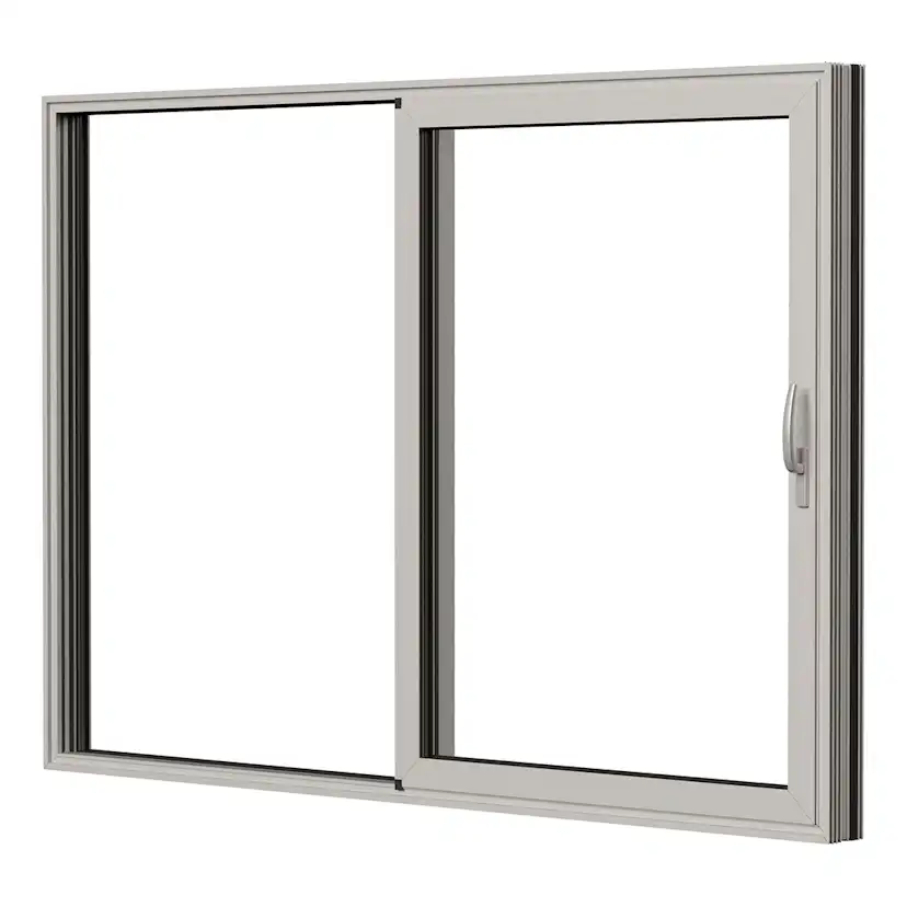 Skjutdörr NorDan HelAlu Aluminium 2-Delad Enkelspår