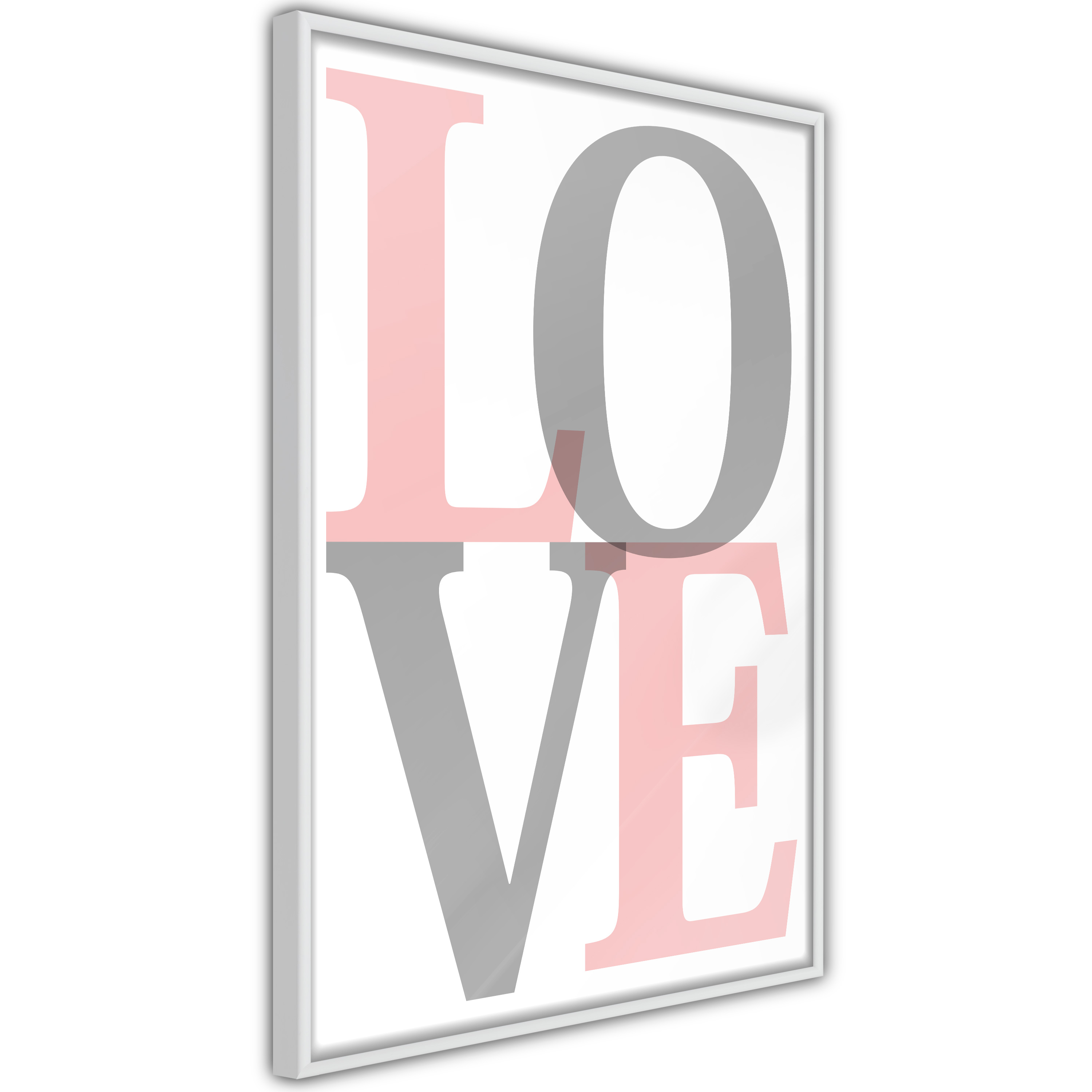 Poster Artgeist Affisch Grey Love