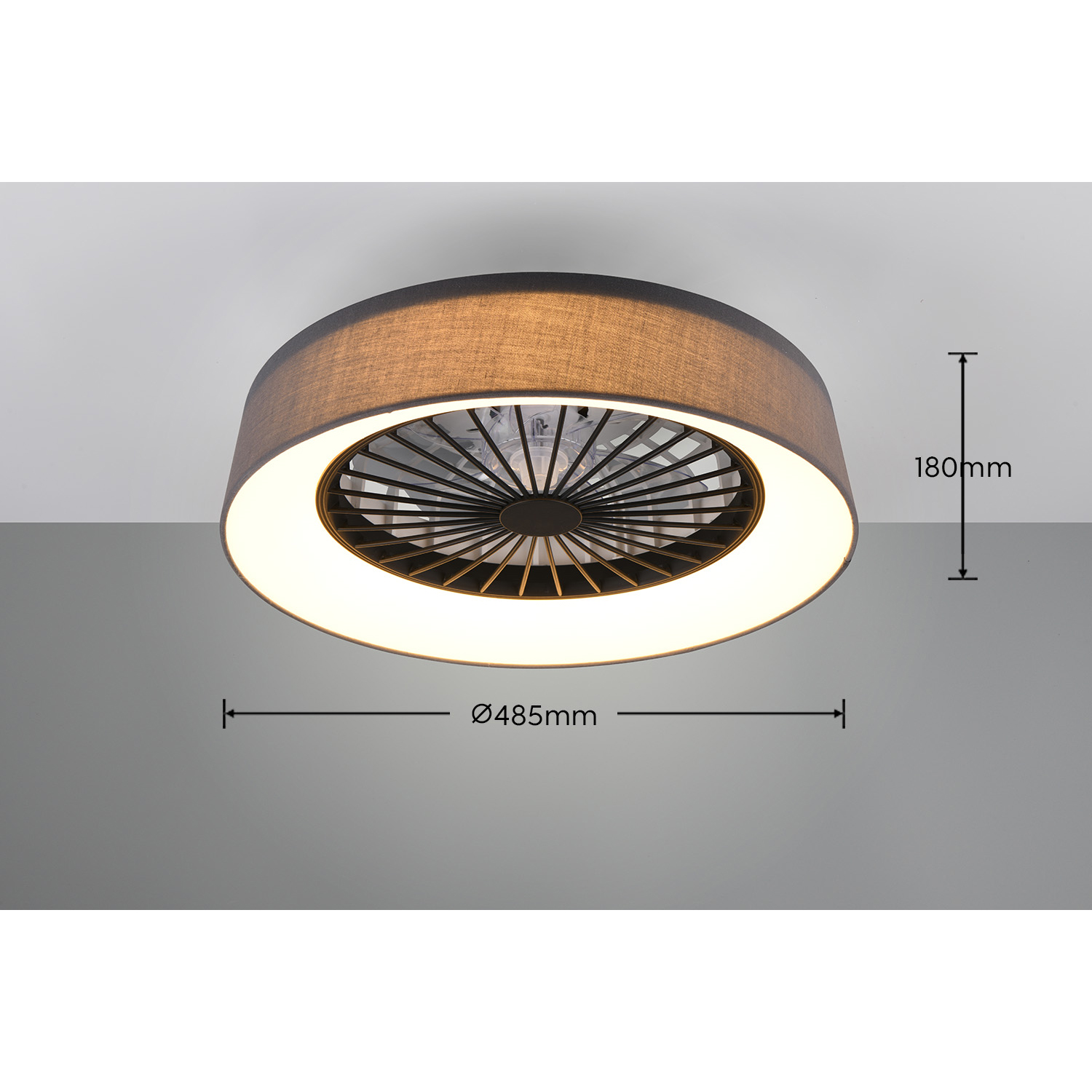 Takfläkt Reality Farsund LED