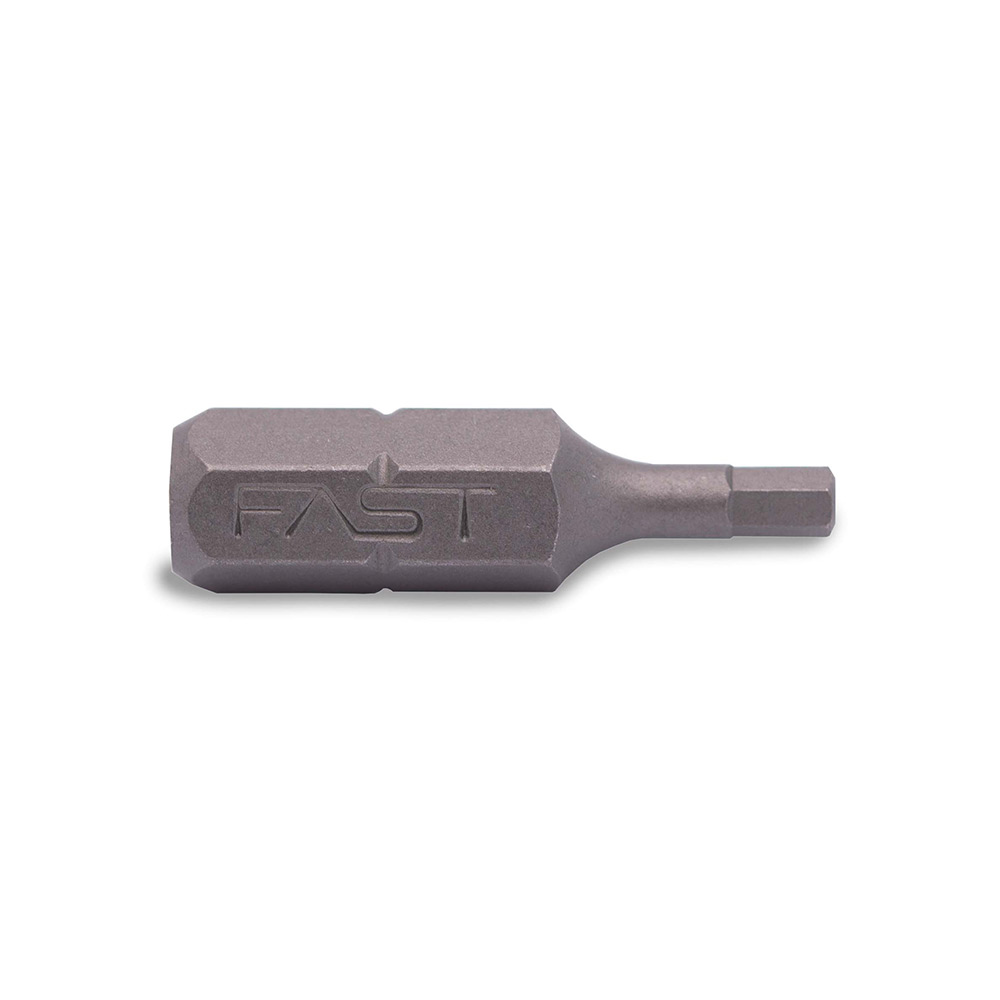 Bits 2,5mm Hex 25mm 3-p Fast 2,5mm 3-p