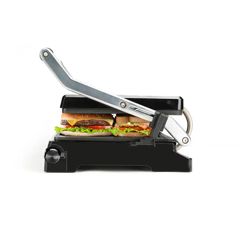 Bordsgrill BLACK+DECKER Temp Control 2200W Borstat stål
