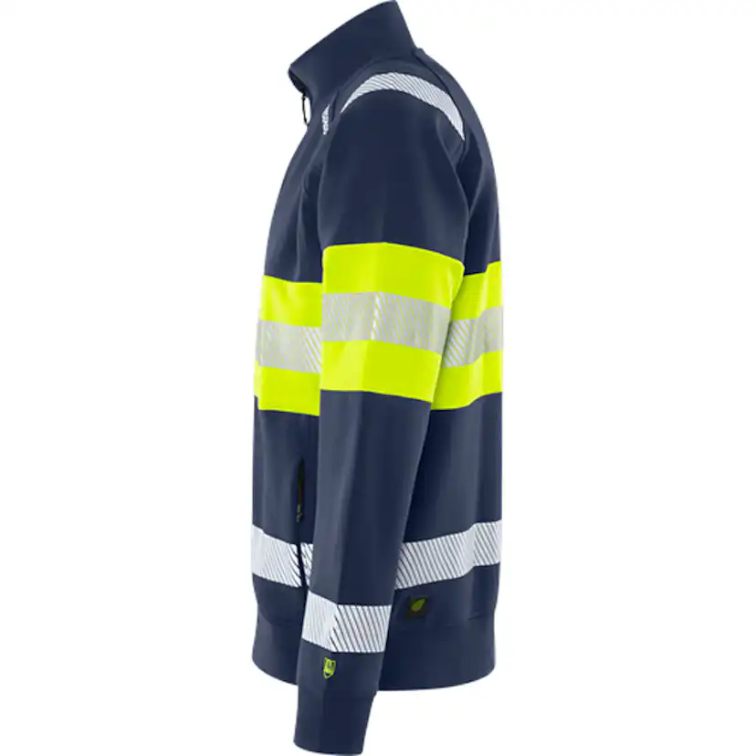 Varsel Sweatshirt-jacka Fristads Stiby 7531 GKC, klass 1