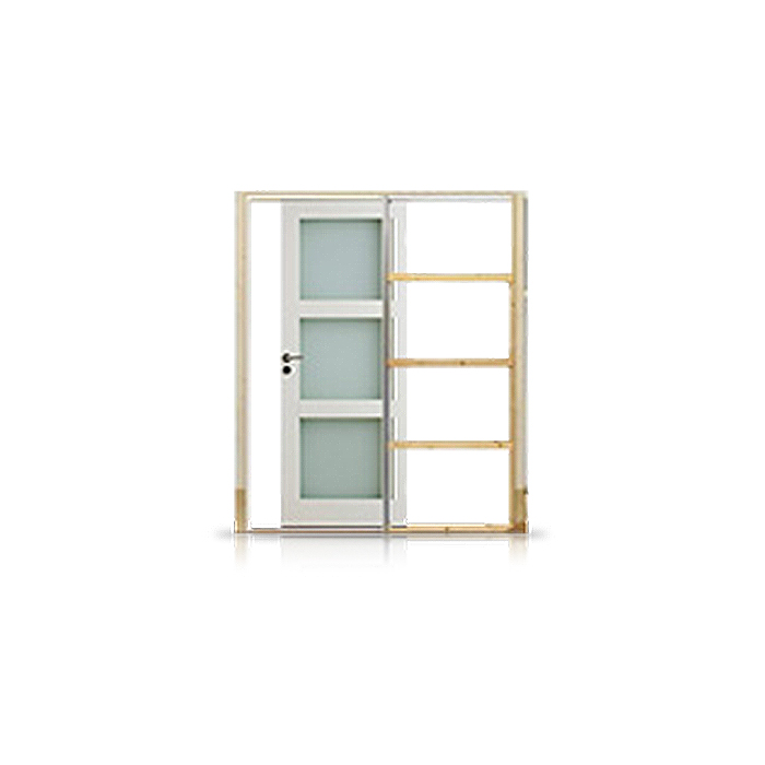 Pocketkarm GK Door 123 mm Obehandlad Furu