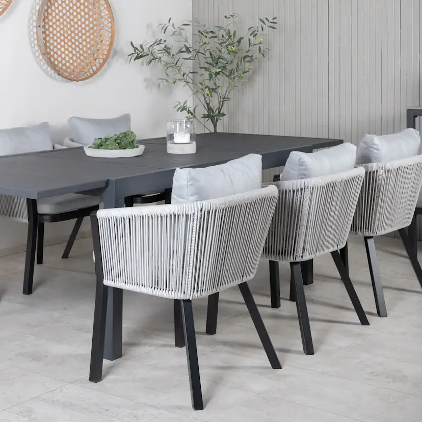 Matgrupp Venture Home Marbella med 6 Veny Stolar