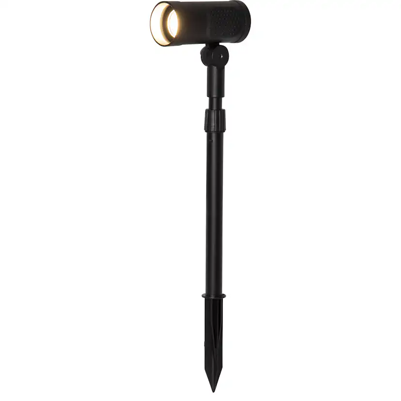 Spotlight Solcell Star Trading Powerspot 53 cm Varmvit