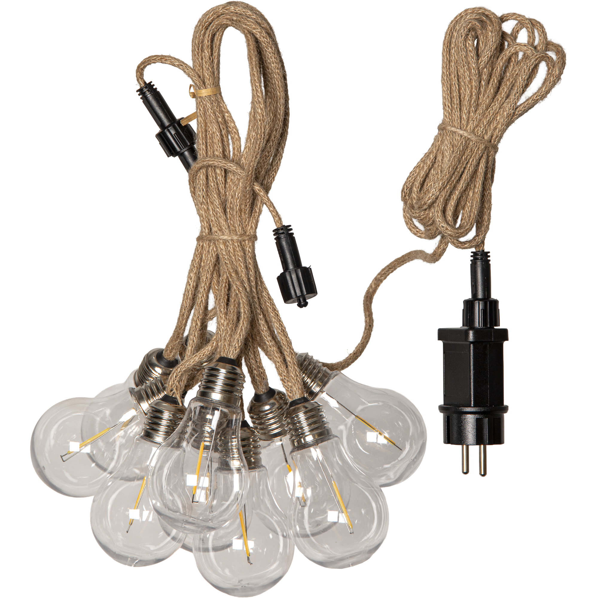 Ljusslinga Star Trading Jutta Outdoor 4,5m 10st LED-lampor