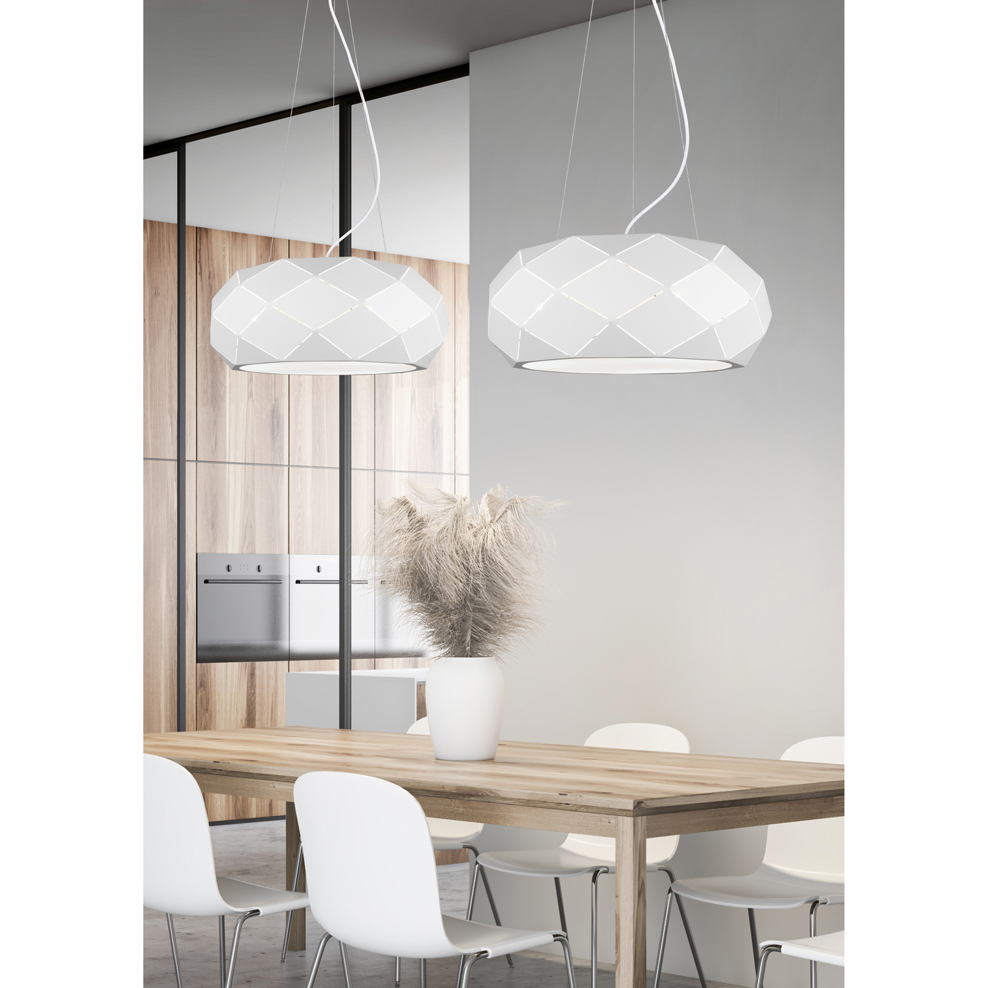 Taklampa Trio Zandor 3L E27