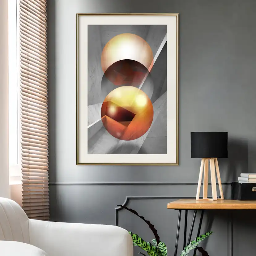 Poster Artgeist Affisch Newton's Cradle