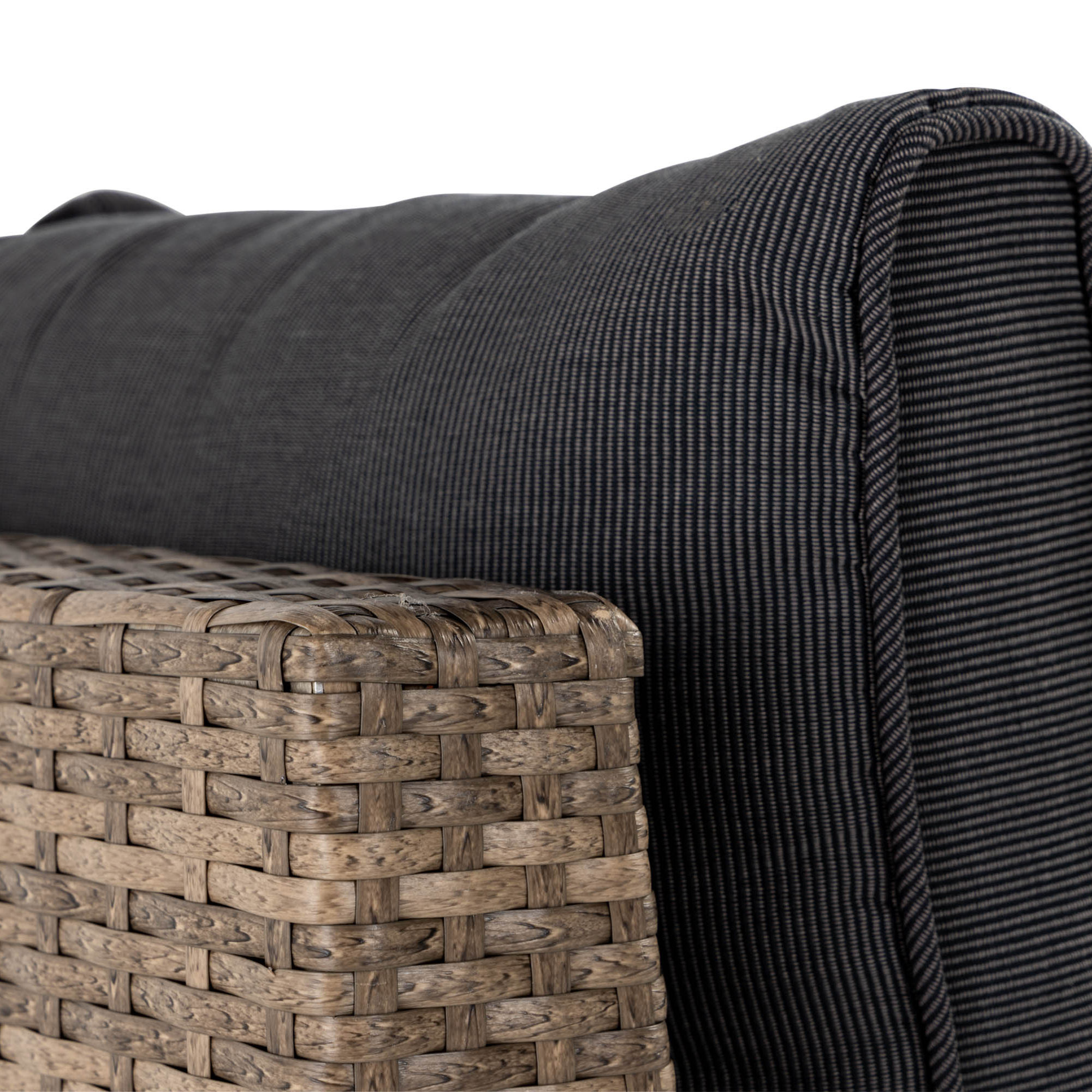 Hörnmodul Comfort Garden Wisconsin Premium Utomhus i Konstrotting
