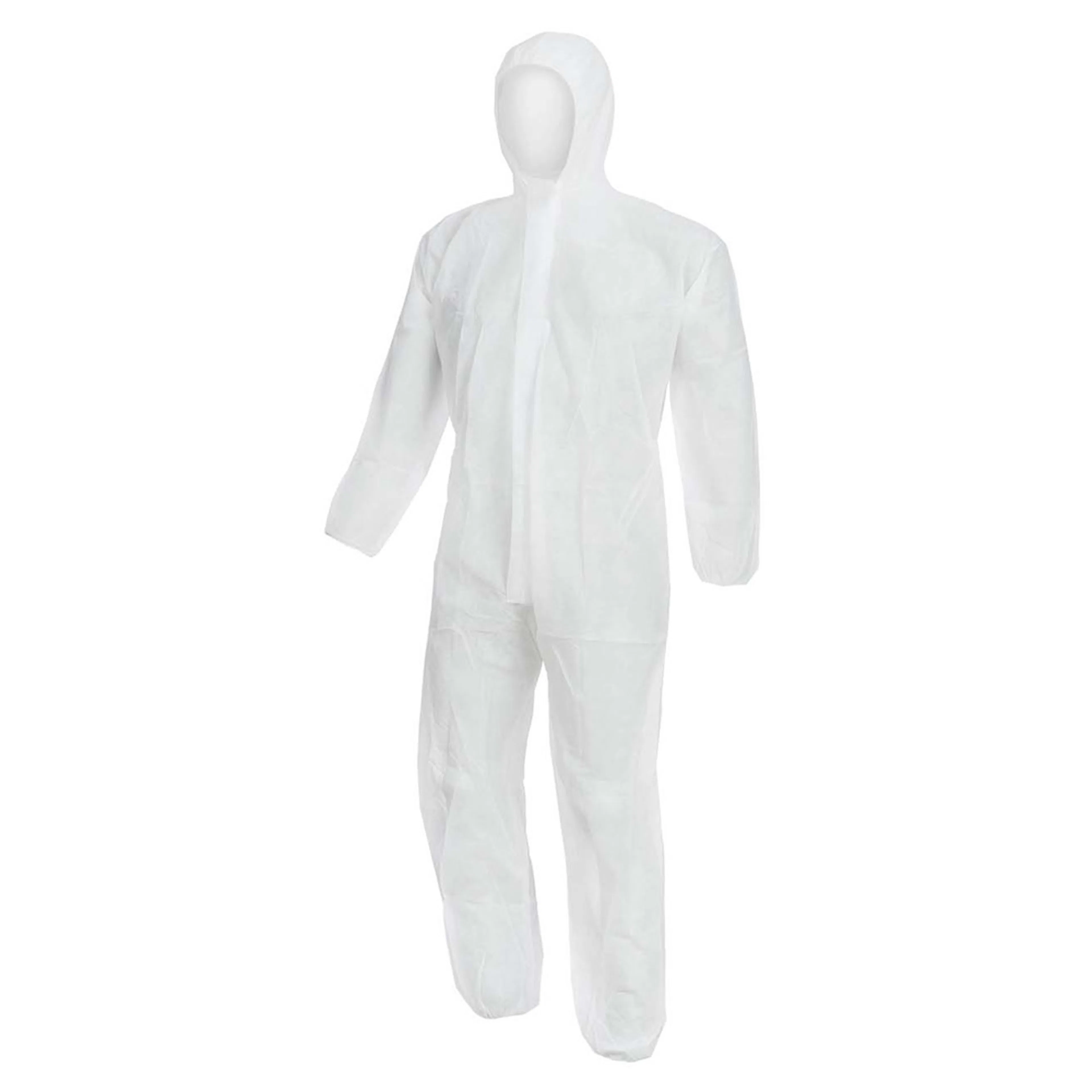 SKYDDSOVERALL VIT XL XL