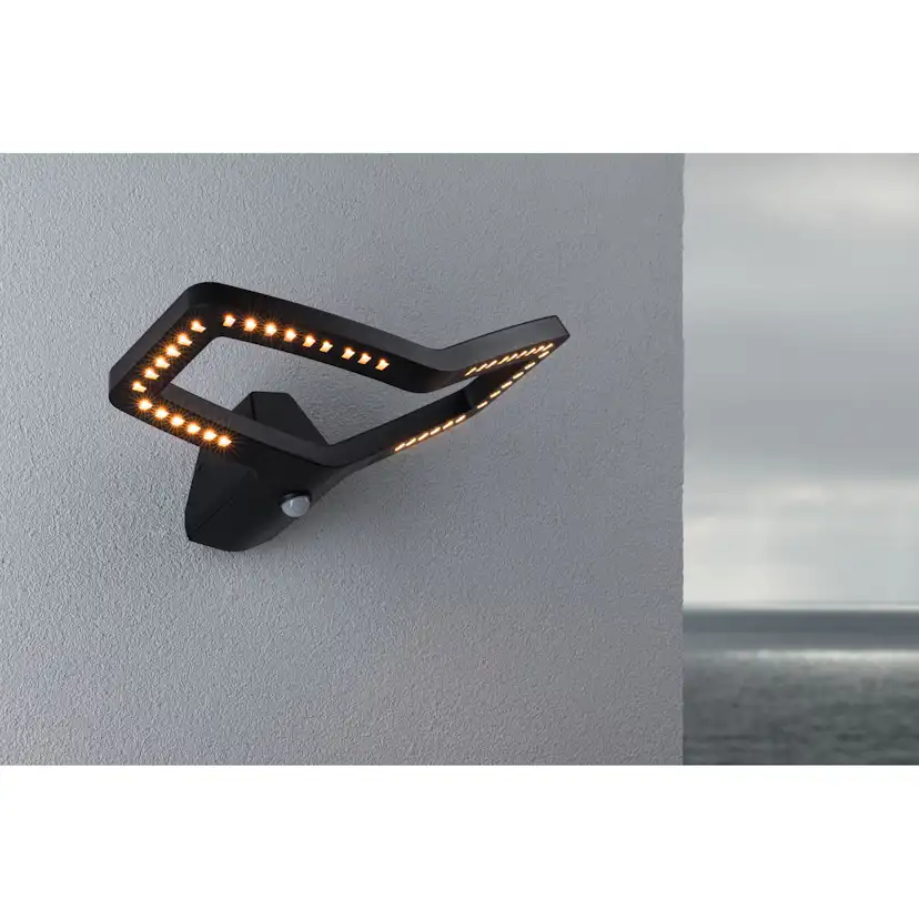 Fasadbelysning LED Paulmann Alara med Skymningsstyrd rörelsedetektor Smart Home Zigbee 3.0 IP44 230V