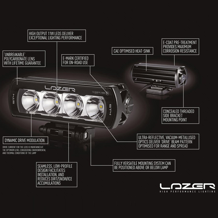 Extraljus Lazer LED ST12 Evolution