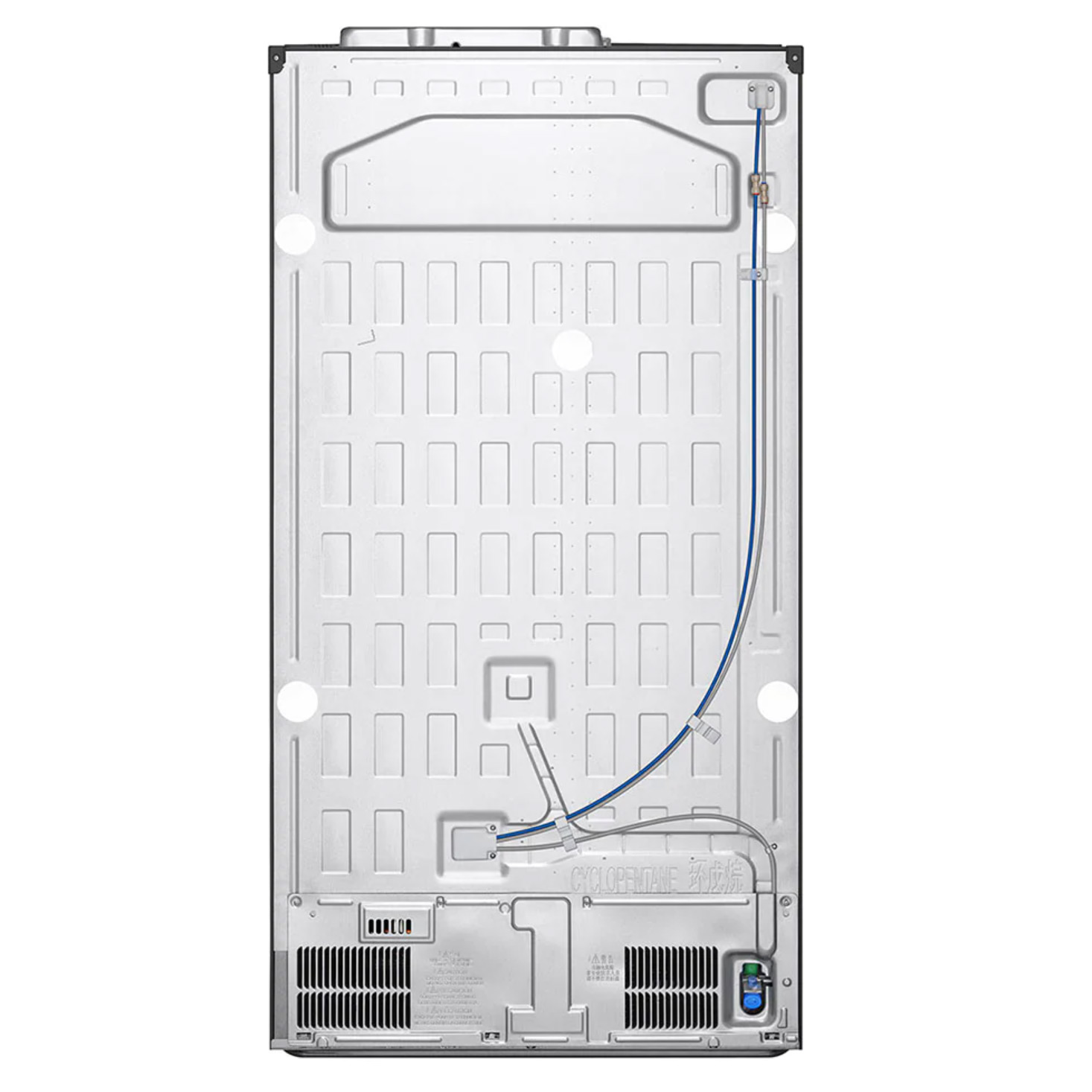 Side-by-Side LG GSLV70MCTM Black Steel