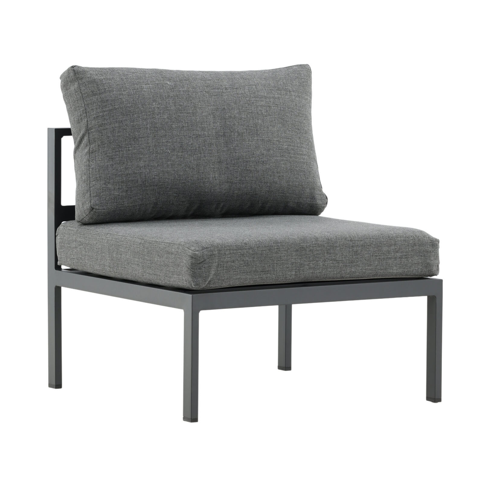 Copacabana Middle Part - Black Alu / Grey Cushion Black Alu / Grey Cushion
