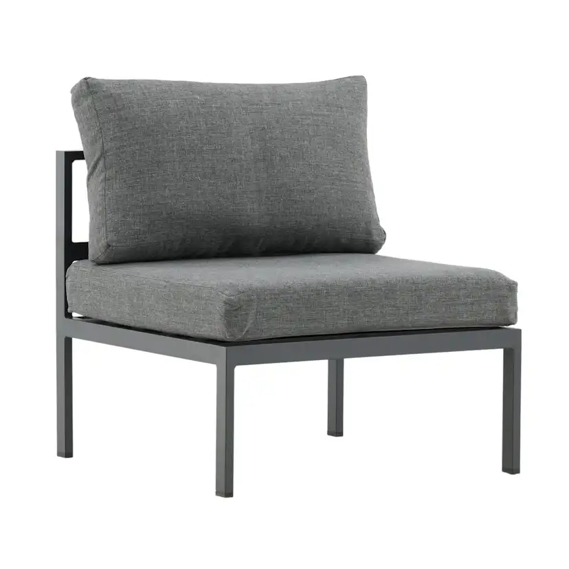 Copacabana Middle Part - Black Alu / Grey Cushion Black Alu / Grey Cushion