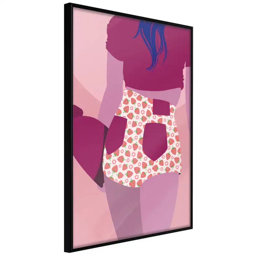 Poster Artgeist Affisch Strawberries Shorts
