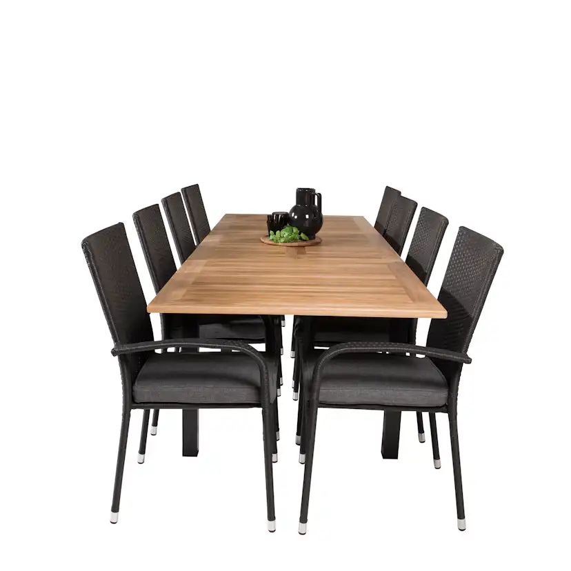Matgrupp Venture Home Perla 160/240 med 8 Asta Stolar