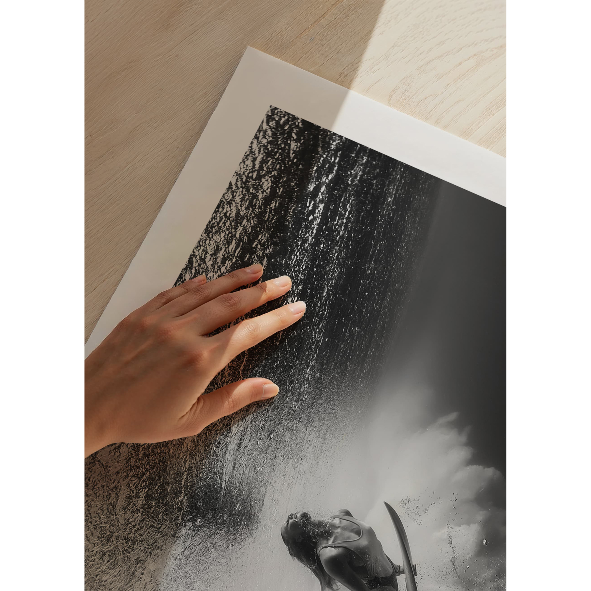 Poster Gallerix Surfer Beneath