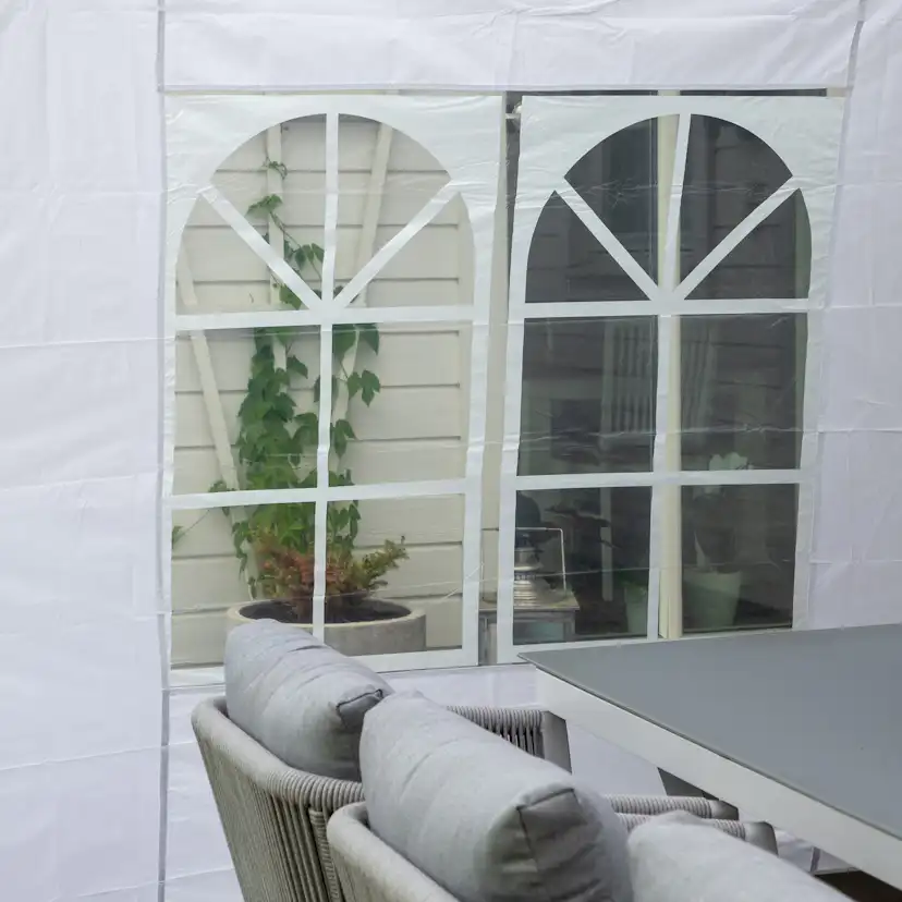 Gazebo Gazebo - white Vit