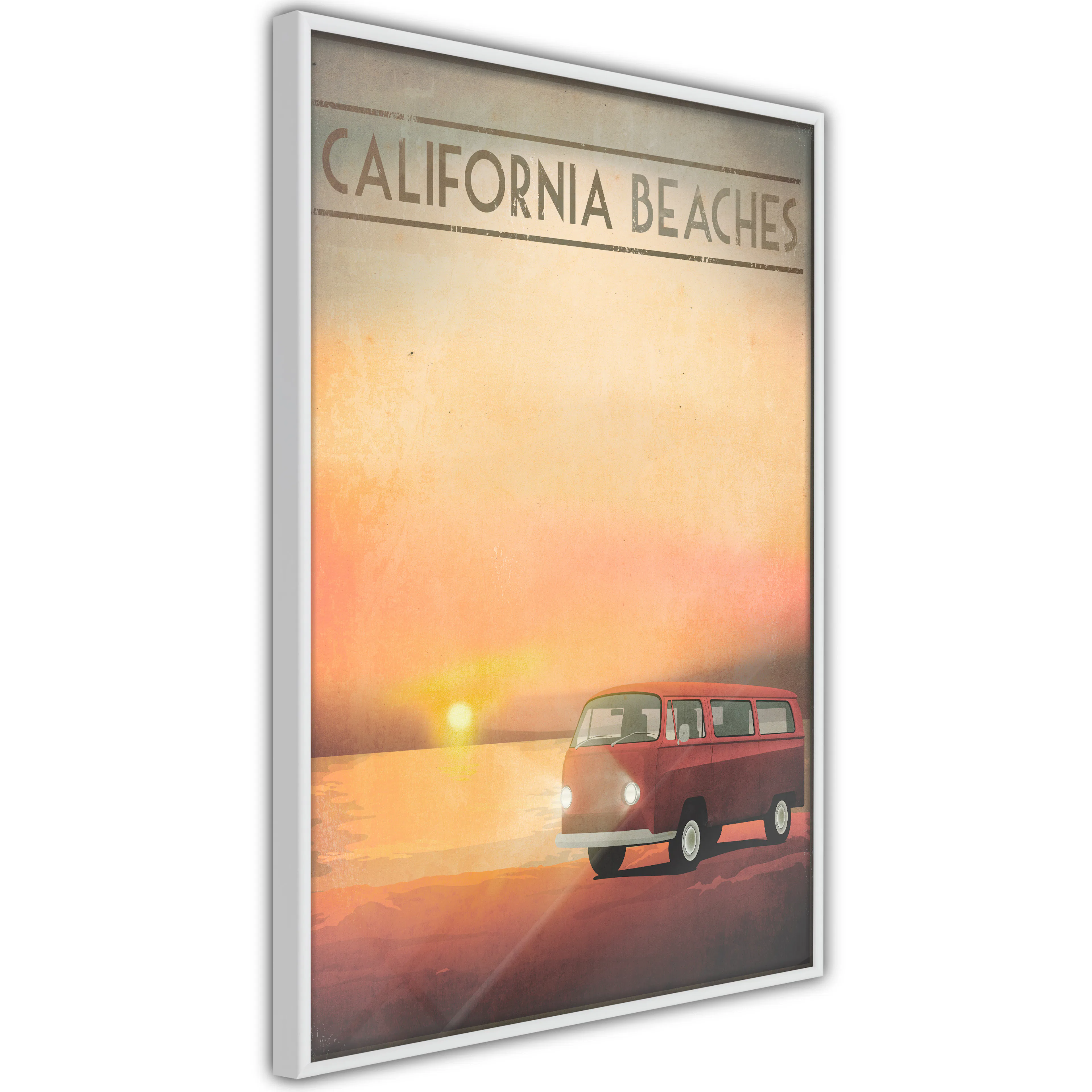 Poster Artgeist Affisch California Beaches