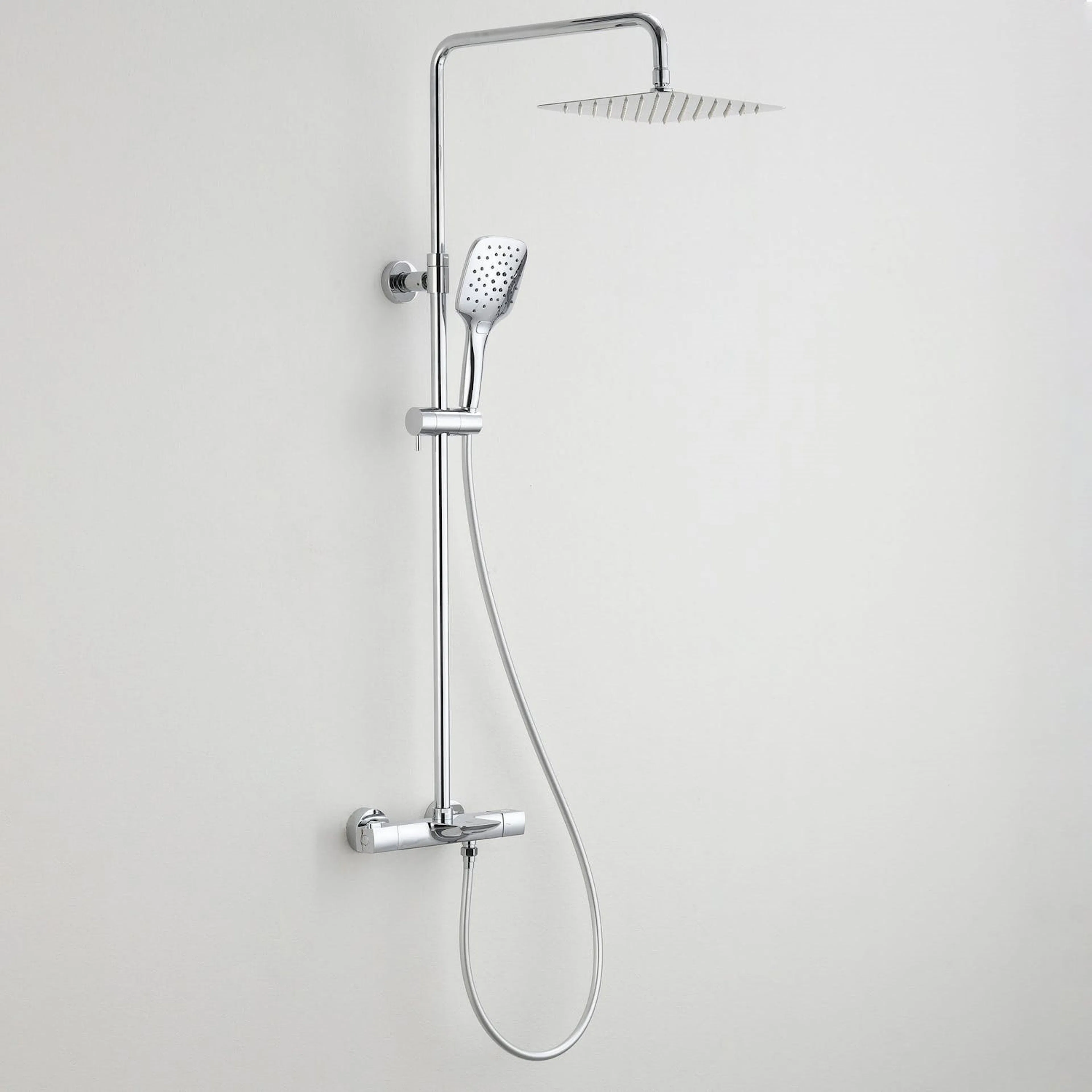 Takduschset Bathlife Flod med Badkarsblandare