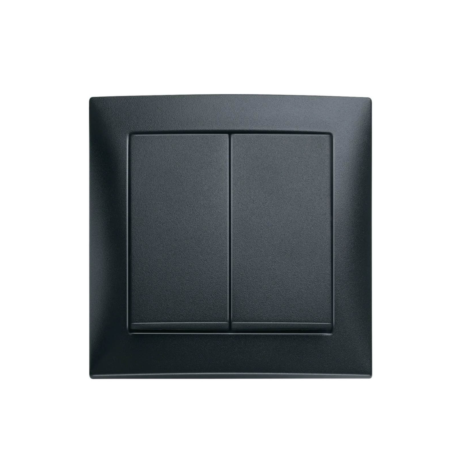 Tryckknapp Hager Komplett med Ram 4 x 1-Polig 10 A Återfjädrande med Klor Snabbanslutning S.1