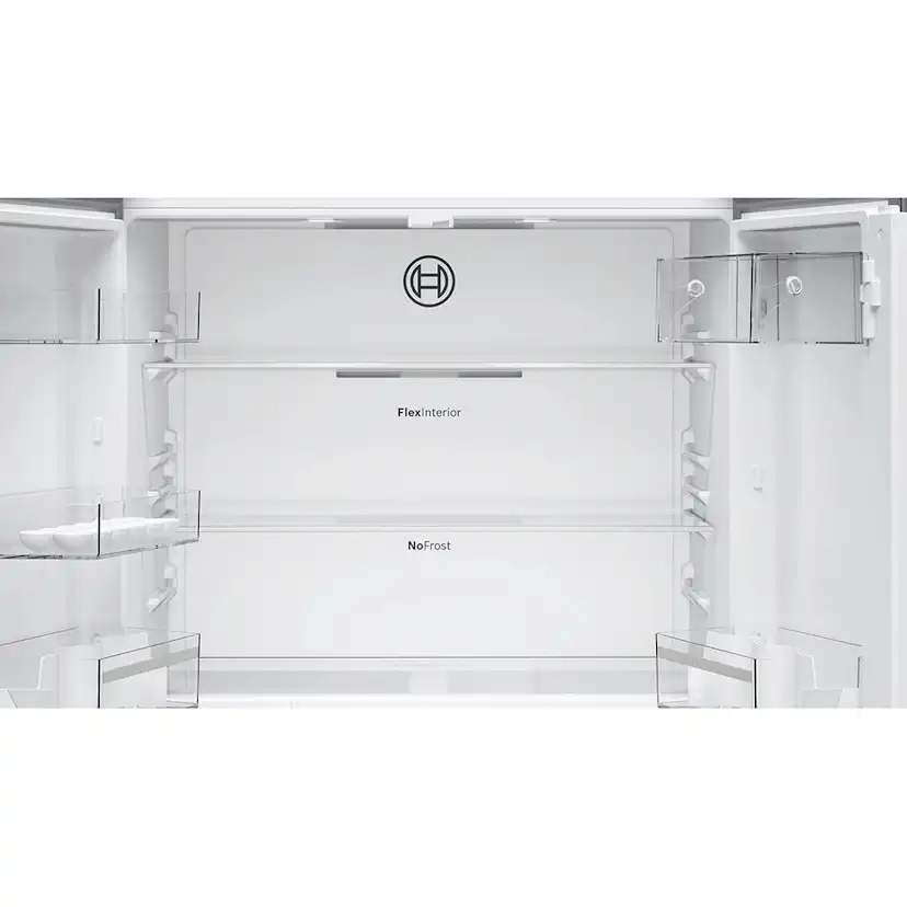 Kyl & Frys Bosch Side by Side Serie 4 KFN96VPEA French Door Silver