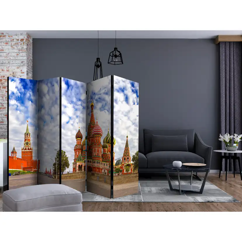 Rumsavdelare Skärmvägg Arkiio Red Square Moscow Russia II 225x172 cm