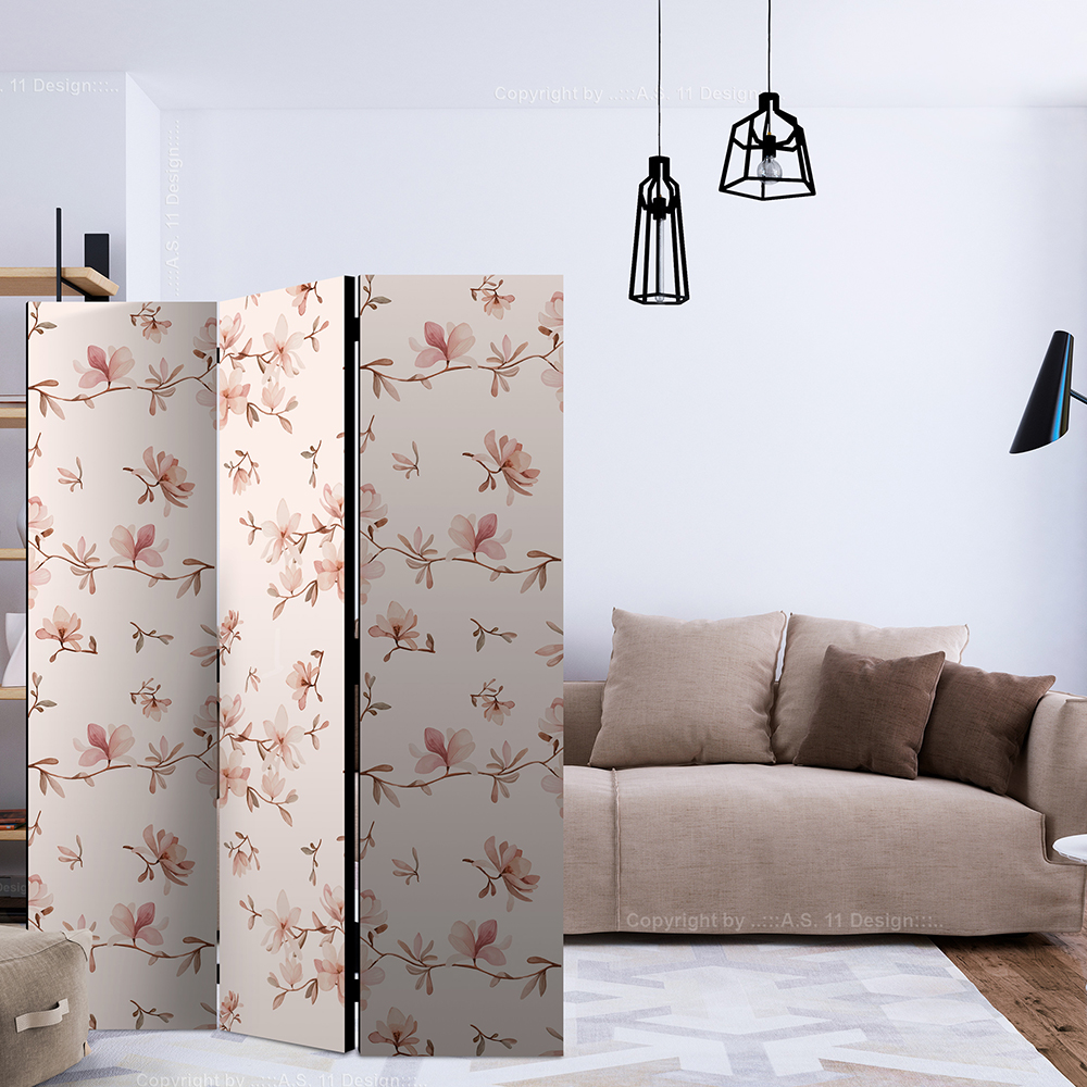 Rumsavdelare Skärmvägg Arkiio Magnolia Twigs 135x172 cm