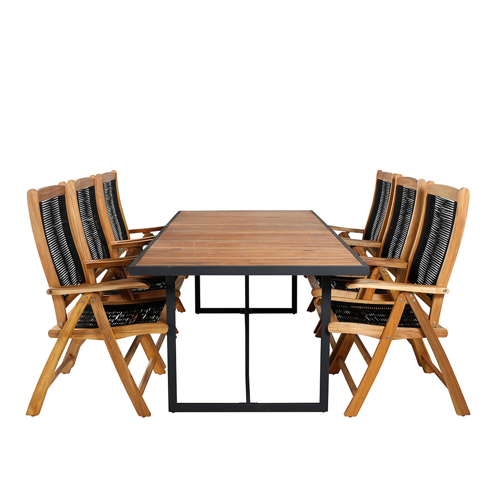 Matgrupp Venture Home King med 6 Peder Matstolar