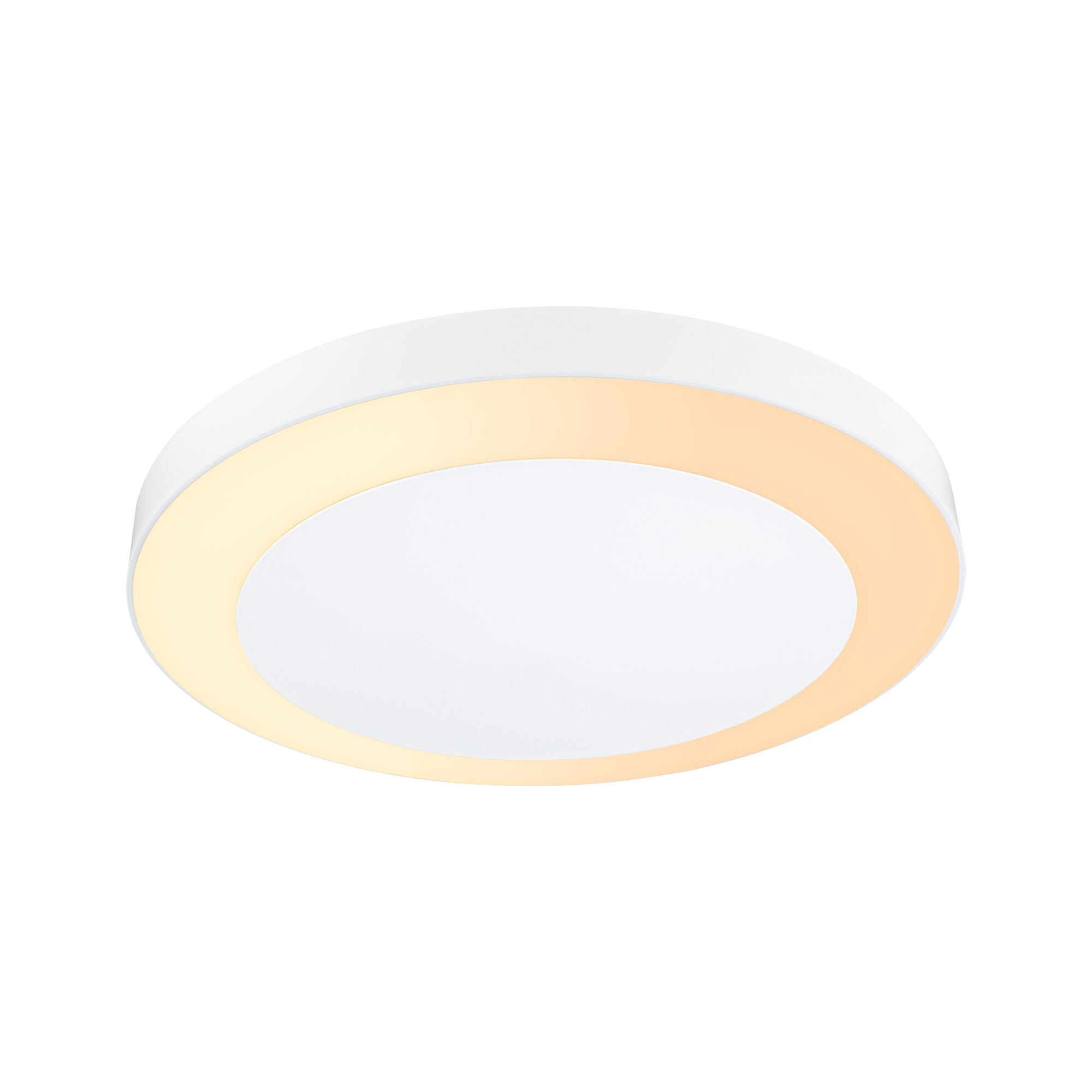 Taklampa LED Paulmann Smart Home Zigbee 3.0 Circula med Skymningsstyrd rörelsedetektor IP44 230V Färg: Vit