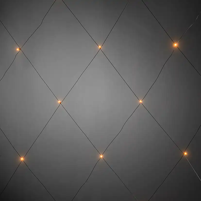 Ljusnät Gnosjö Konstsmide 96st LED 3x3 m