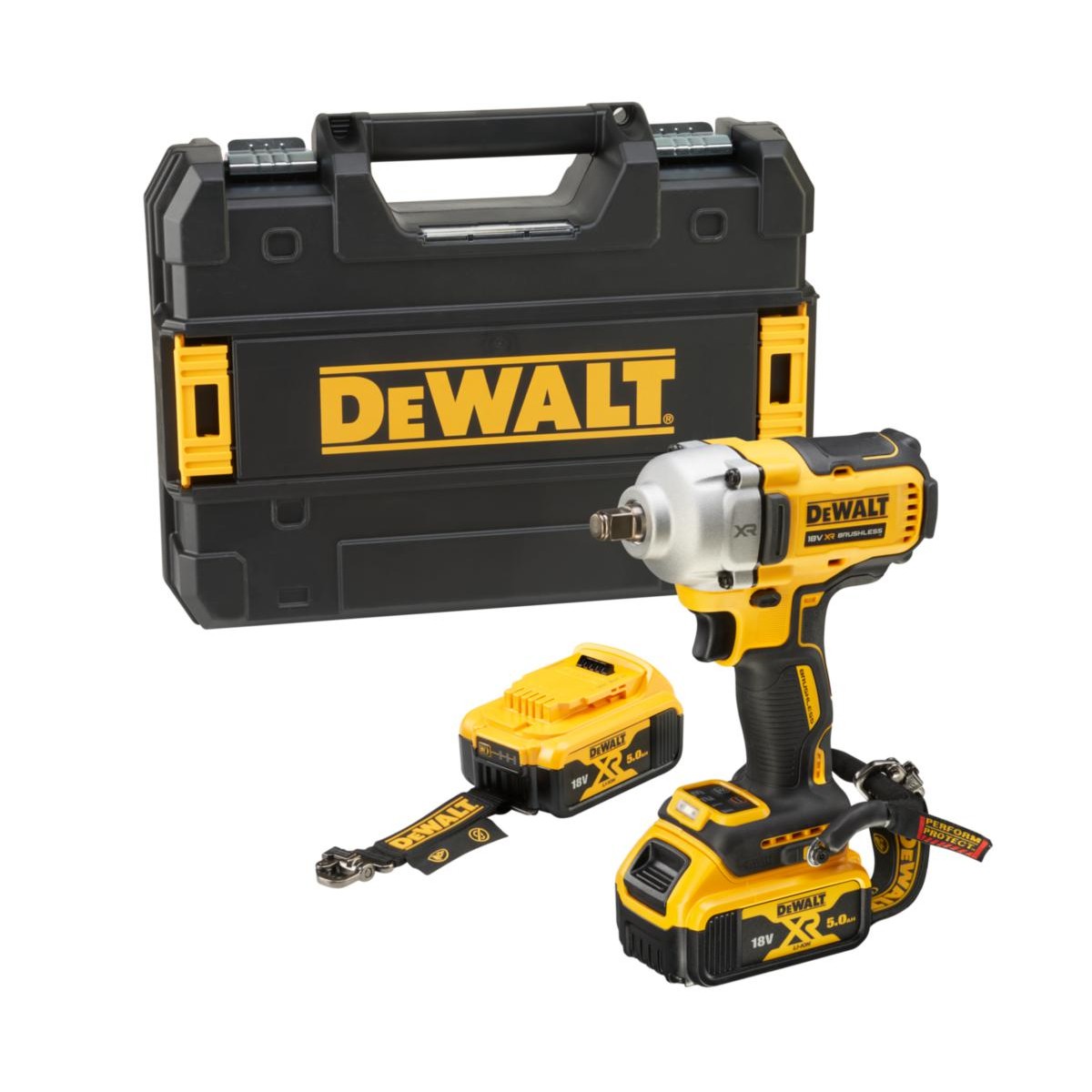 Mutterdragare DeWalt DCF891P2LRT-XJ 18V 2x5 Ah