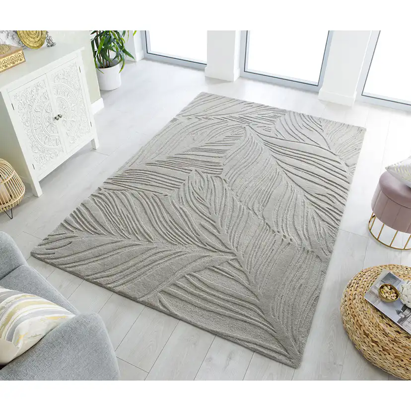Luggmatta Flair Rugs Lino Leaf Ull