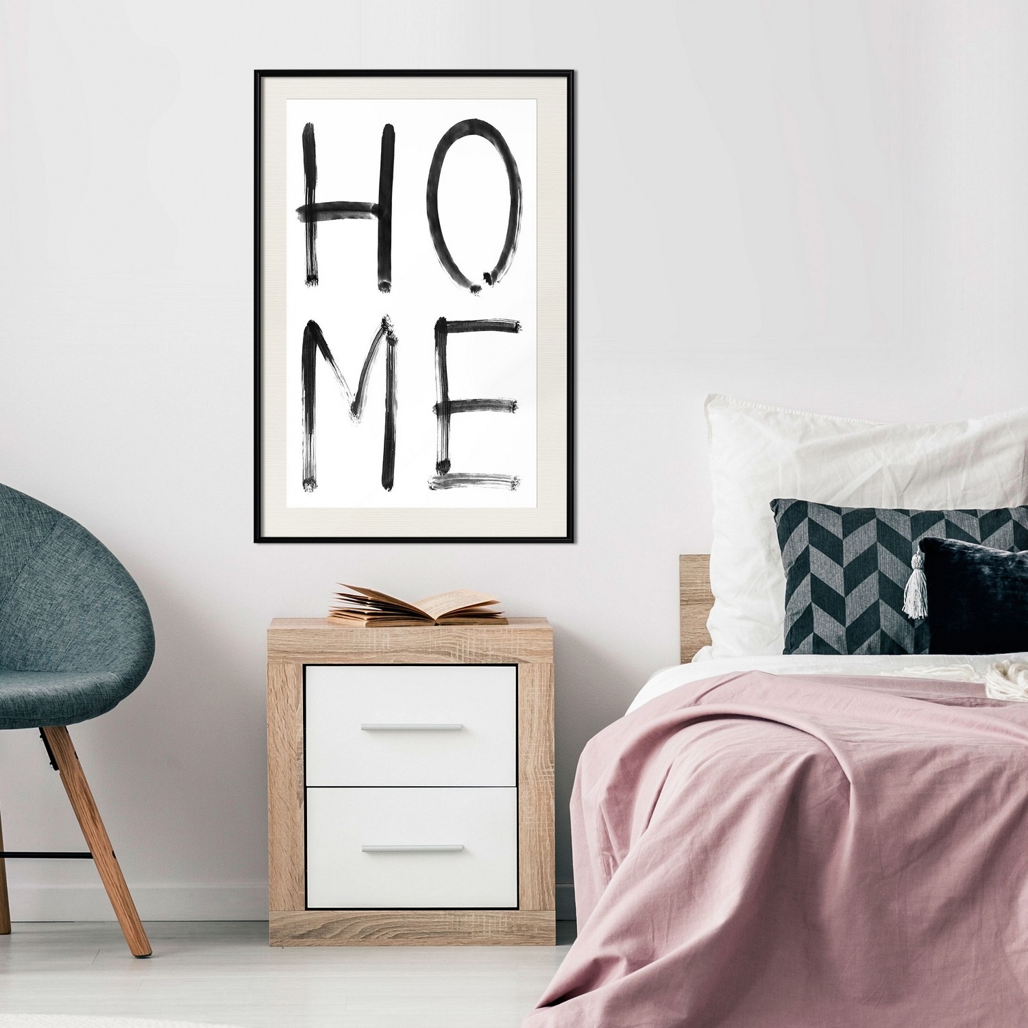 Poster Artgeist Affisch Home Expression