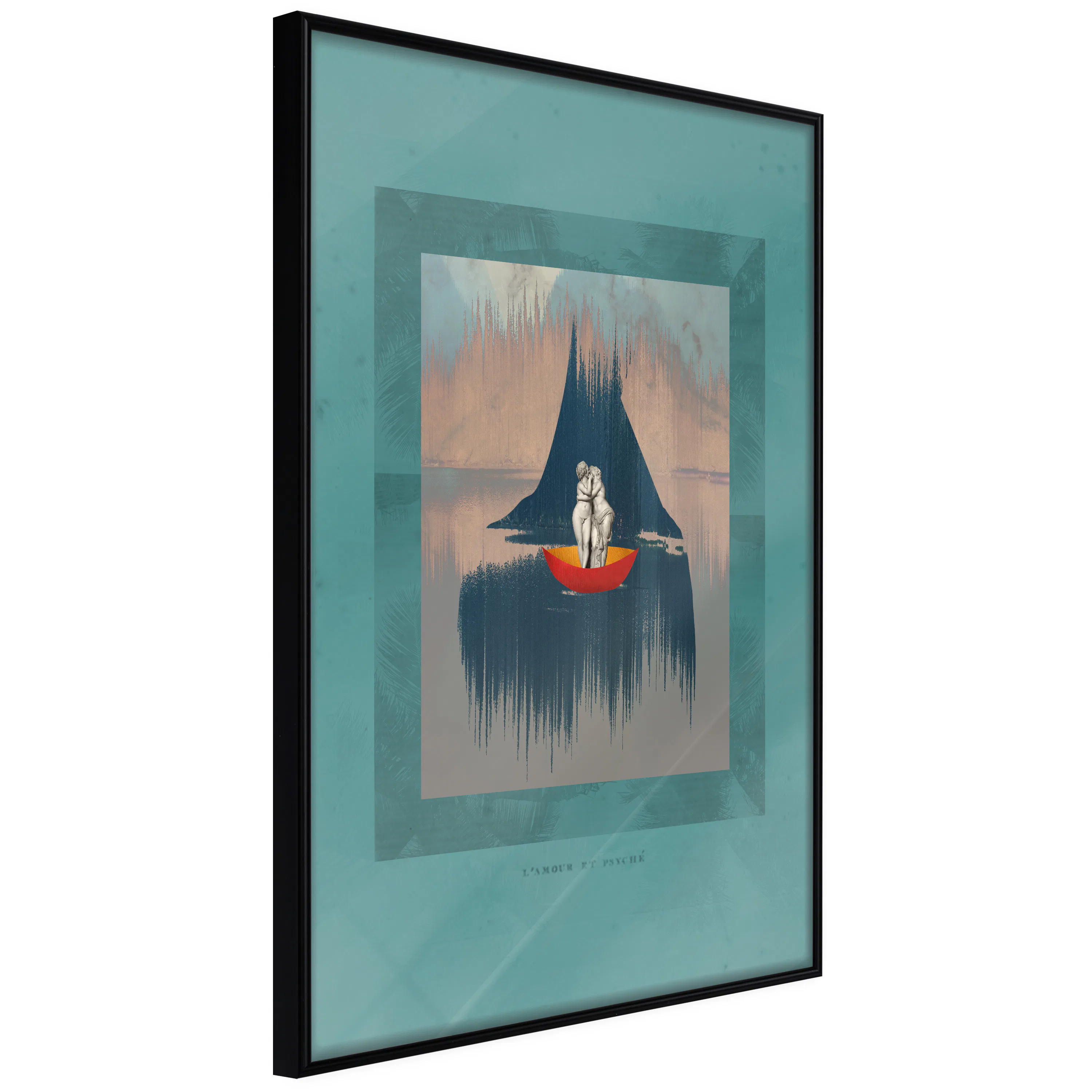 Poster Artgeist Affisch Couple On Boat