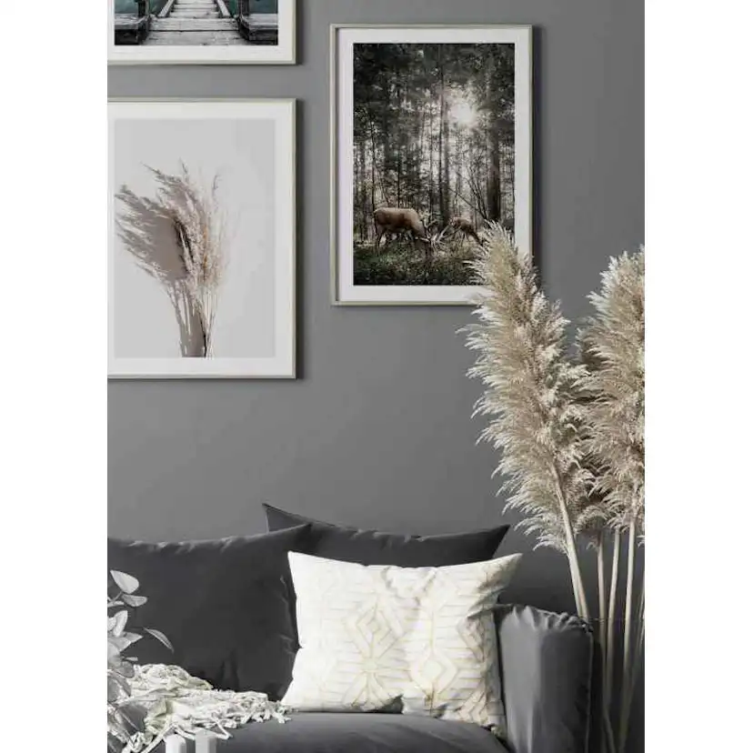 Poster Gallerix Deer In Sunlight