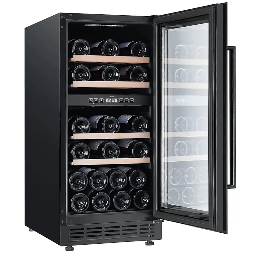 Vinkyl Cavin Arctic Collection 40D Fullglass Svart Inbyggbar med 2 Zoner
