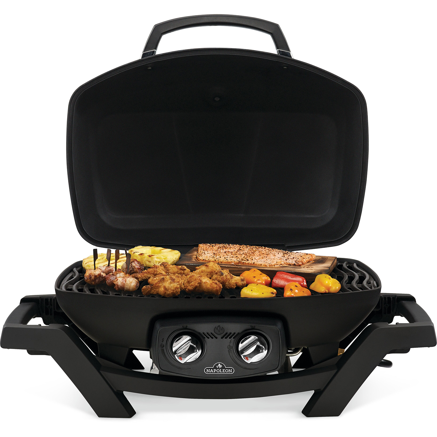 Gasolgrill Napoleon PRO285 Bärbar med Dubbla Brännare & JETFIRE-Tändning