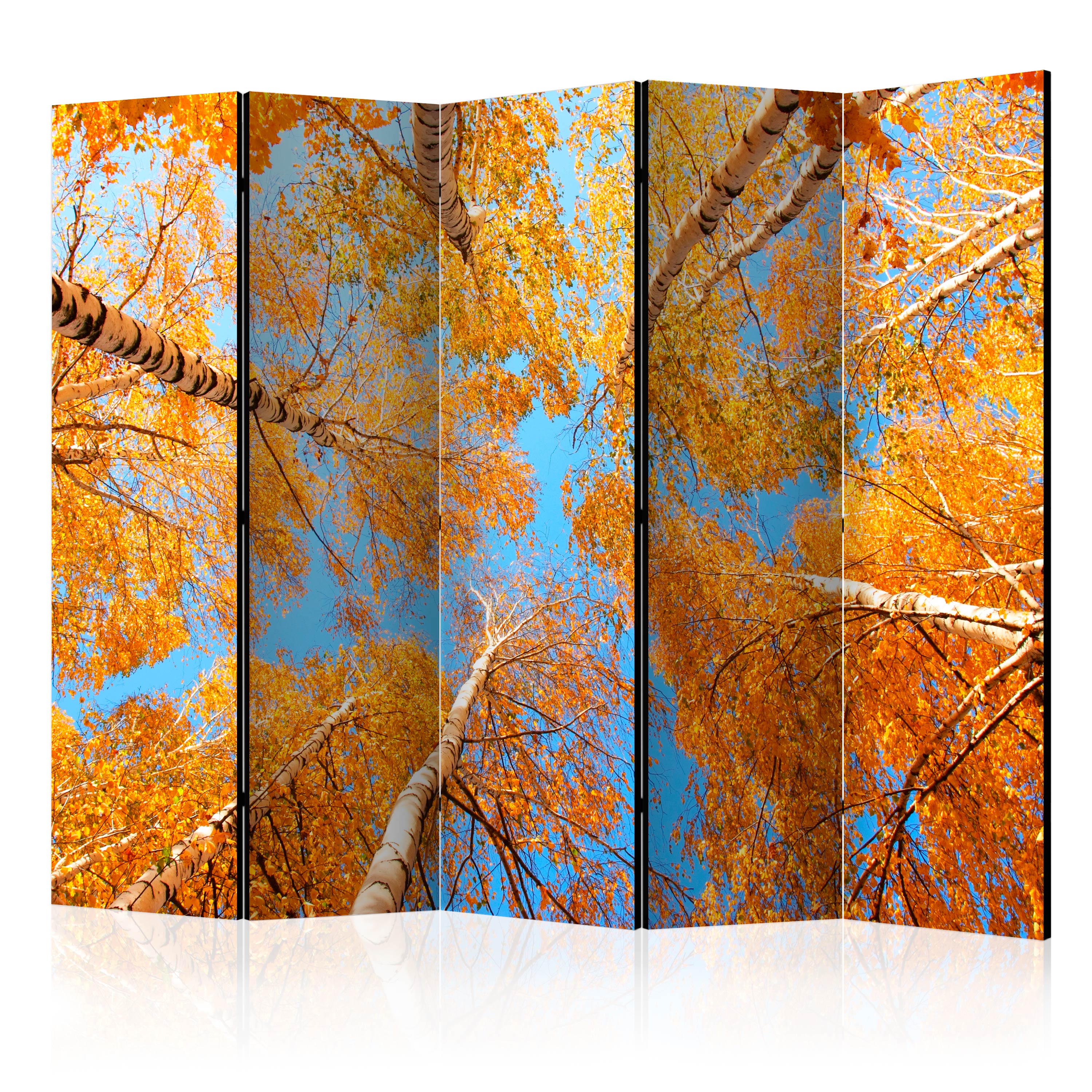 Rumsavdelare Skärmvägg Arkiio Autumnal Treetops II 225x172 cm