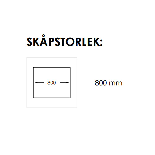 Disklåda Nordic Tech Radius 70 K H X Stor disklåda till höger