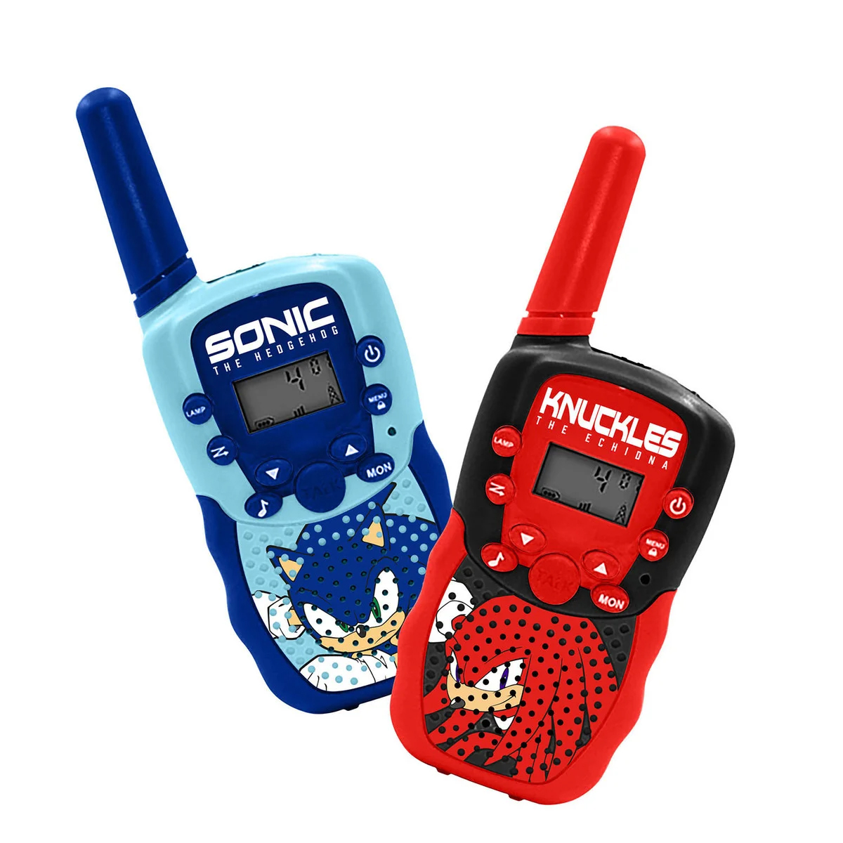 Digital Walkie Talkie SONIC Barnradio med LCD och Ficklampa upp till 1000m